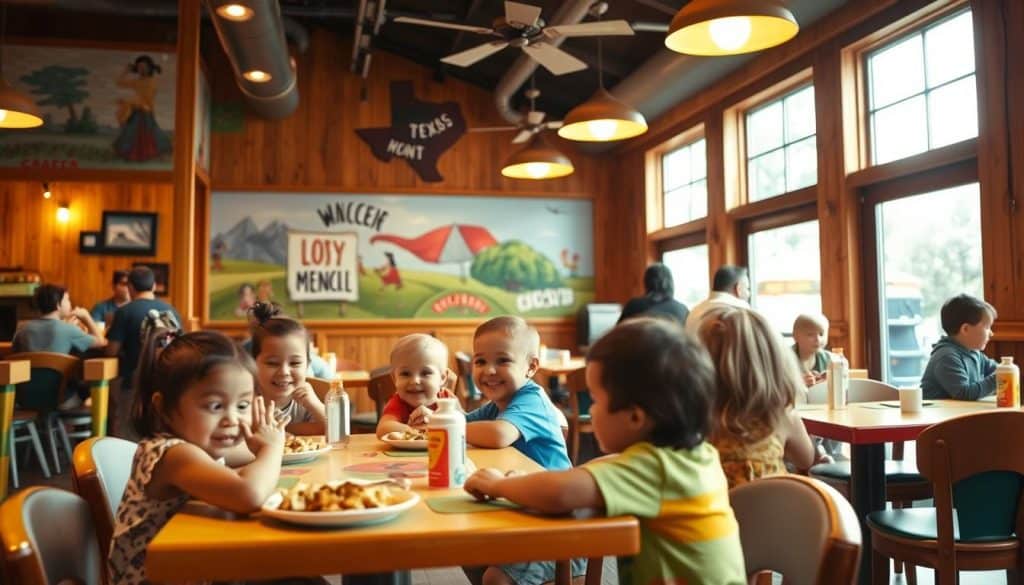 child-friendly restaurants TX