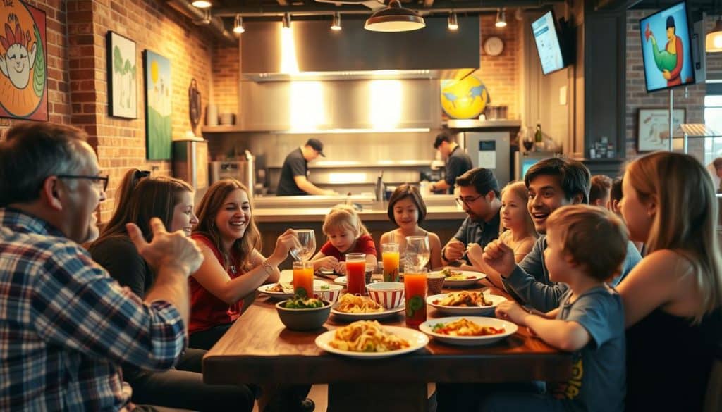 family dining options TX