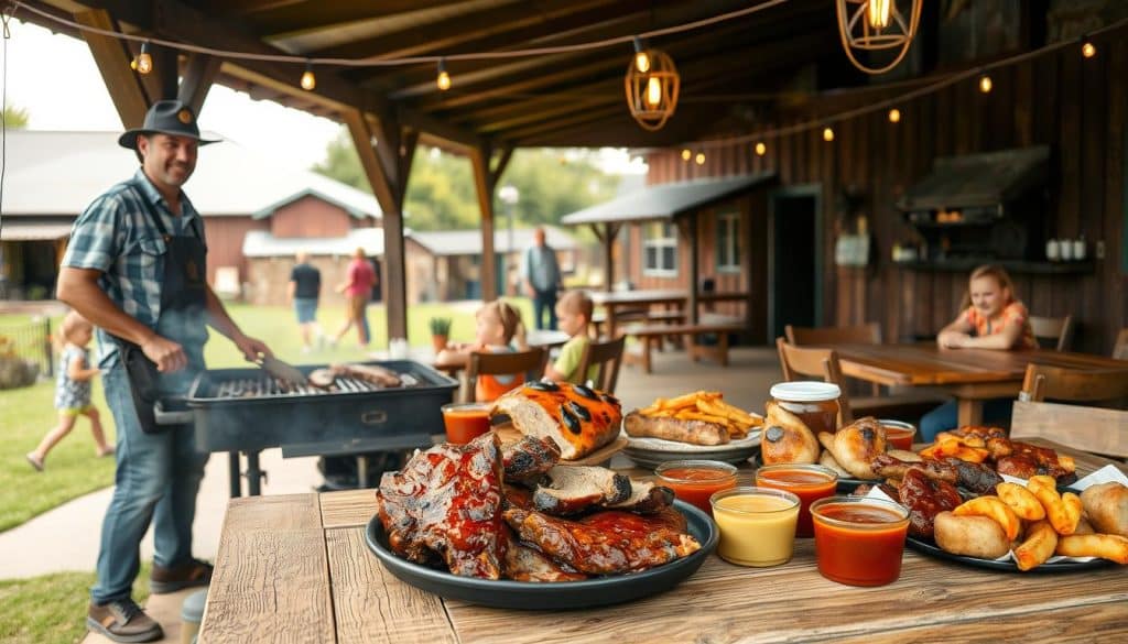 family-friendly barbecue joints in Texas