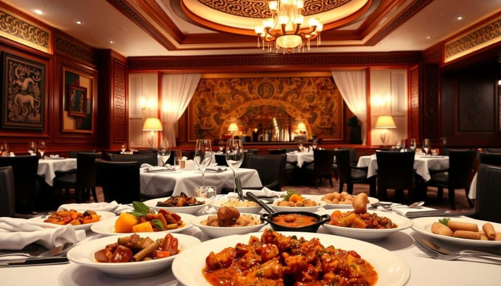 fine dining African restaurant