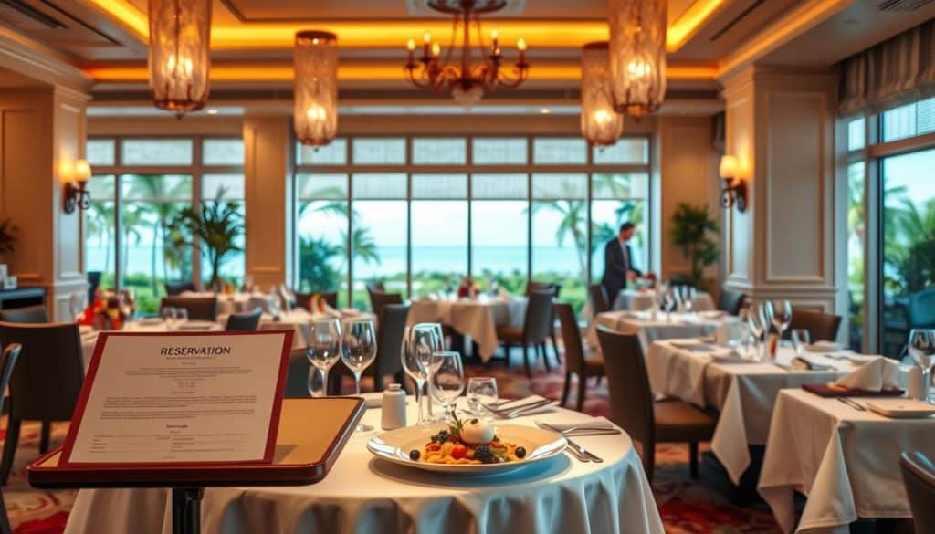 fine dining restaurant florida reservation