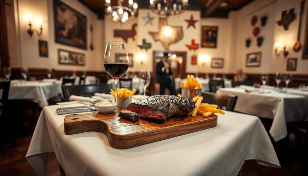 fine dining steakhouse texas