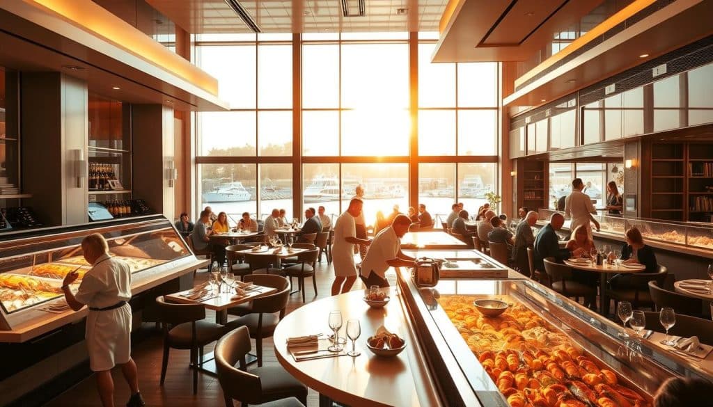 luxury seafood restaurant Texas