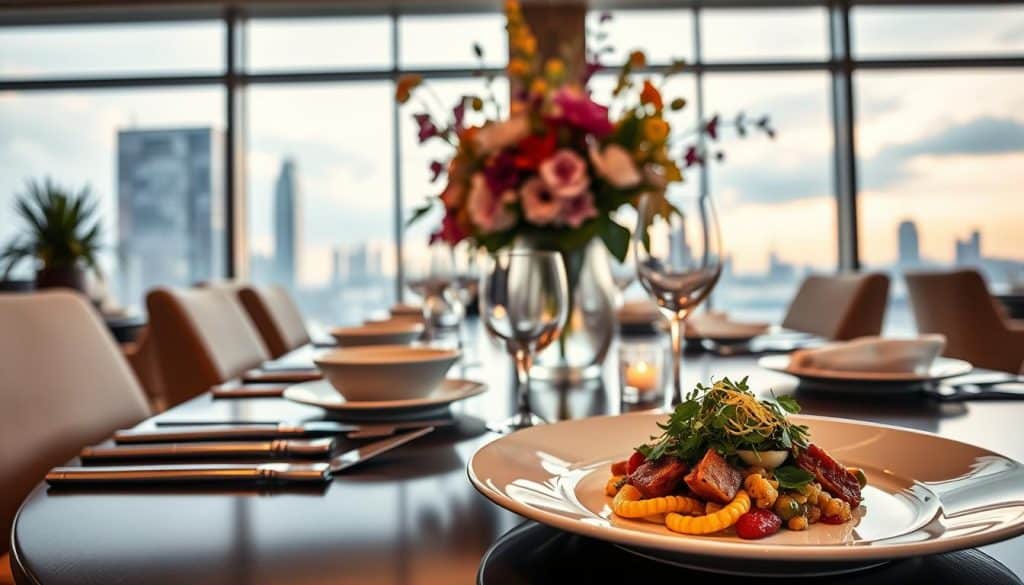 luxury vegan dining