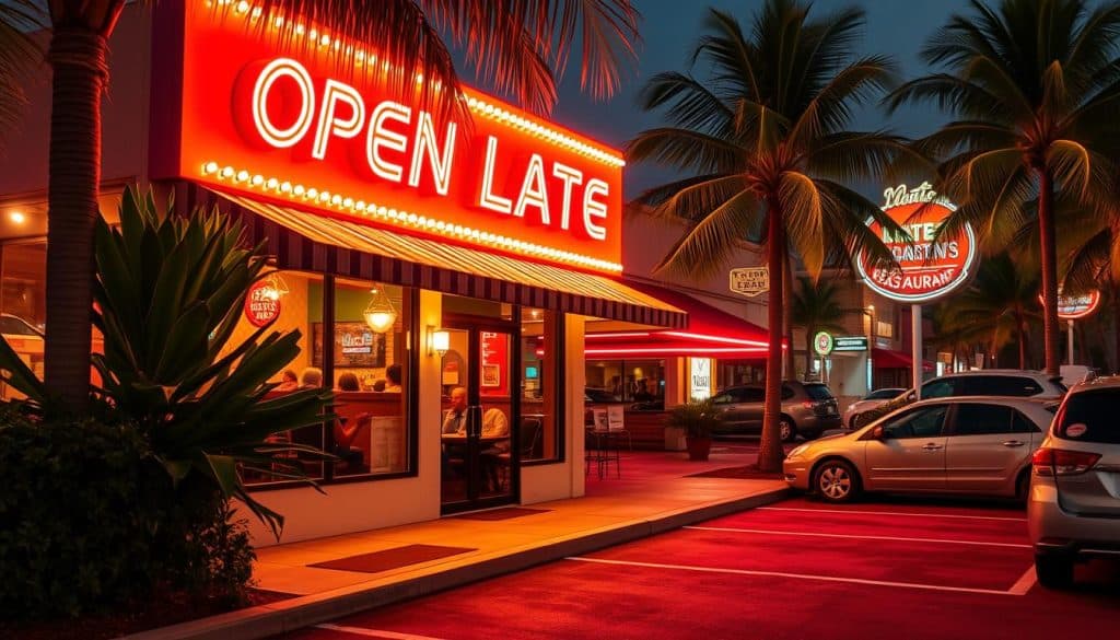 open late restaurant Florida