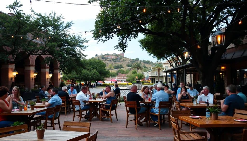 outdoor dining near me texas