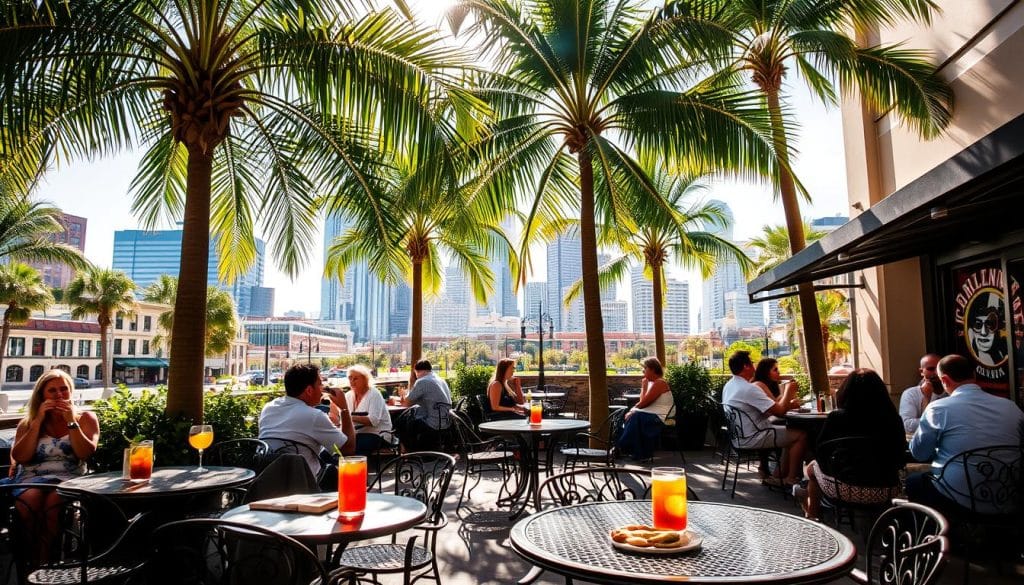 outdoor dining options in Orlando