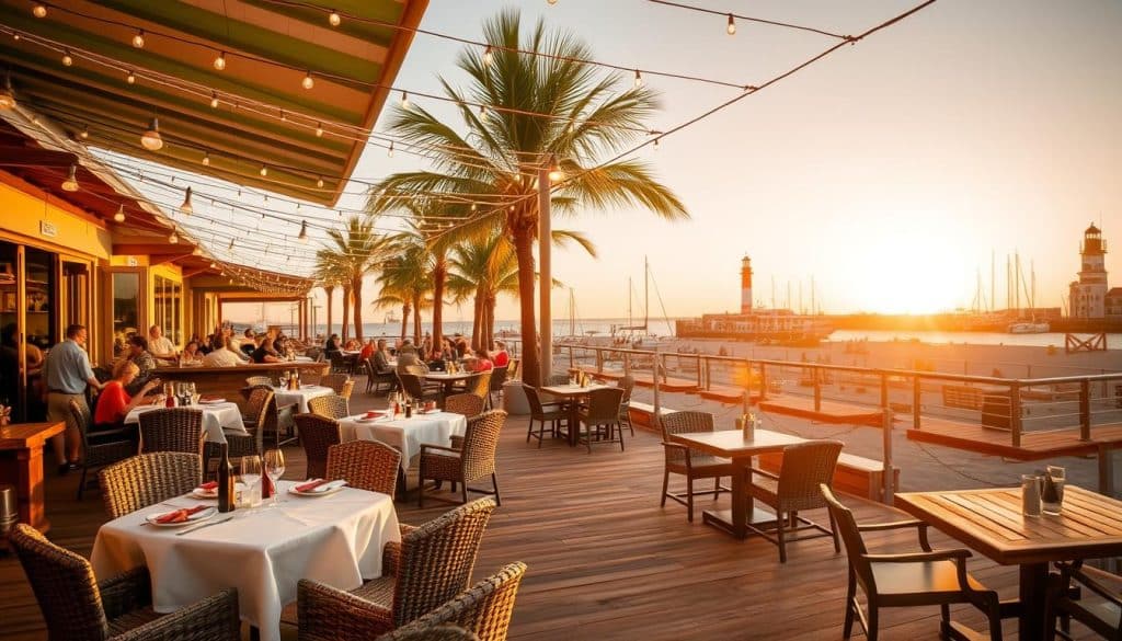 outdoor dining options in Texas