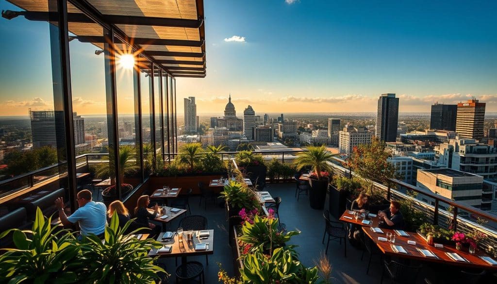 rooftop restaurant Texas