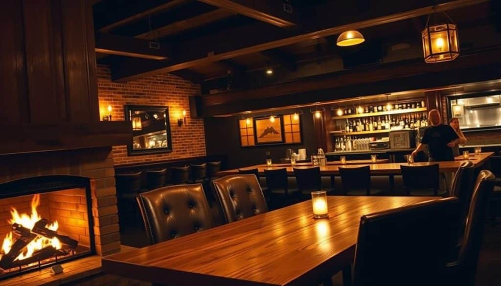 texas steakhouse ambiance