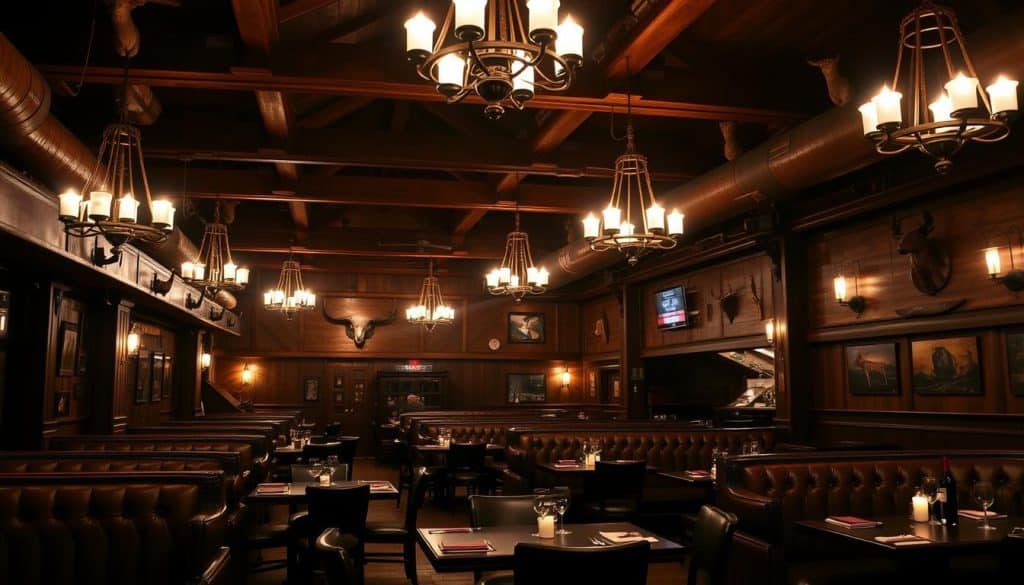 texas steakhouse ambiance