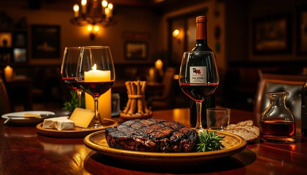 texas wine and steak pairing