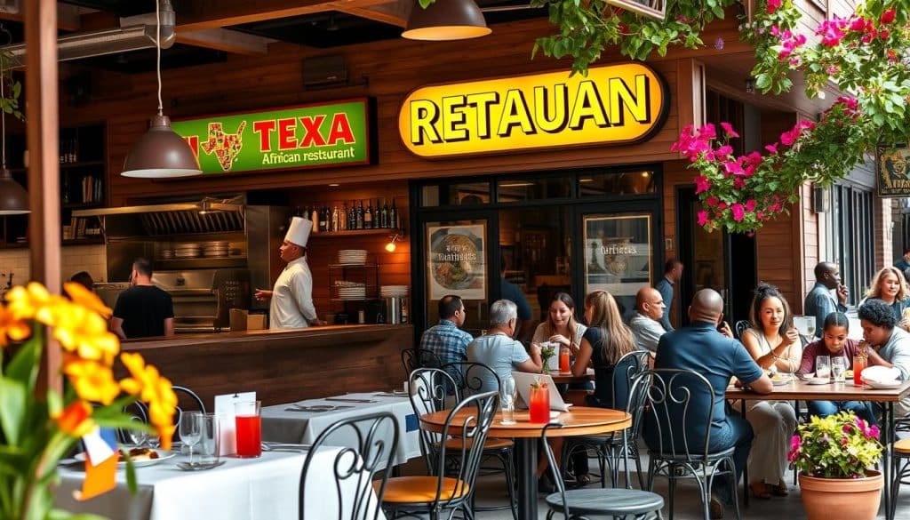 top African restaurant Texas
