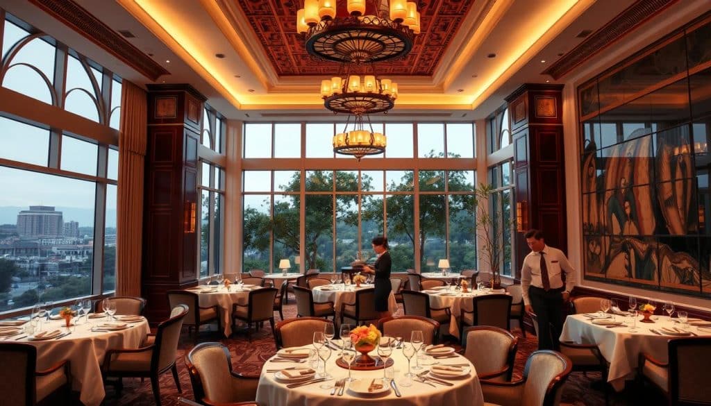 upscale Chinese dining Texas