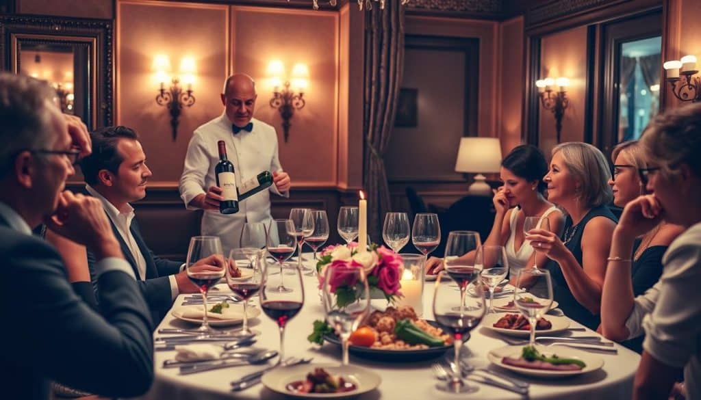 wine pairing experience
