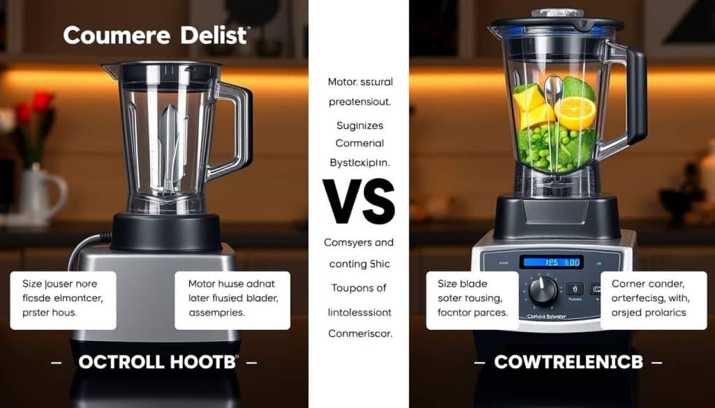 Commercial vs home blenders comparison - best commercial blender for smoothies 2025 review
