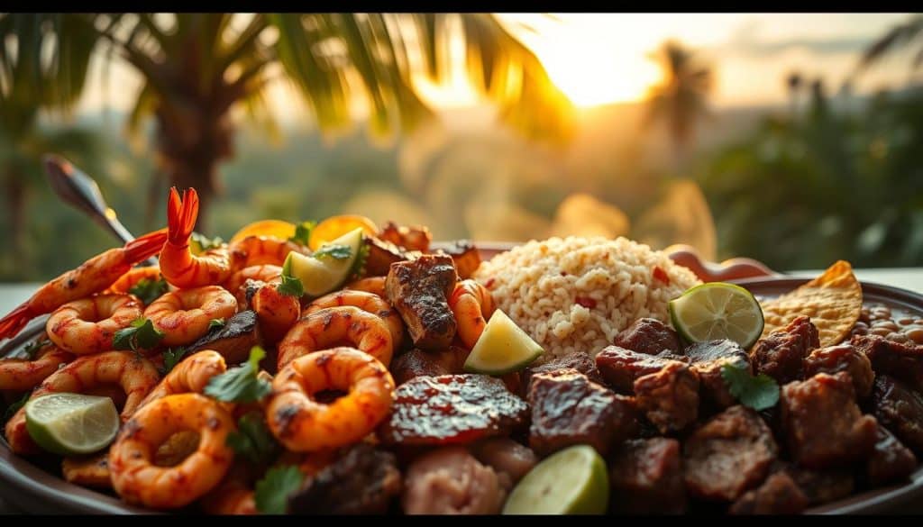 Latin-Caribbean fusion flavors