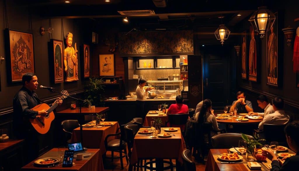 Live music and dining experience