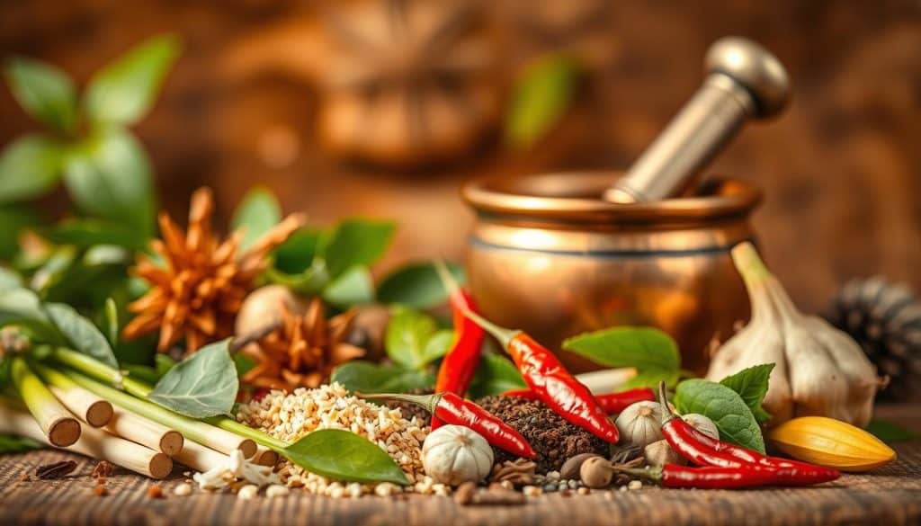 Thai spices and flavors