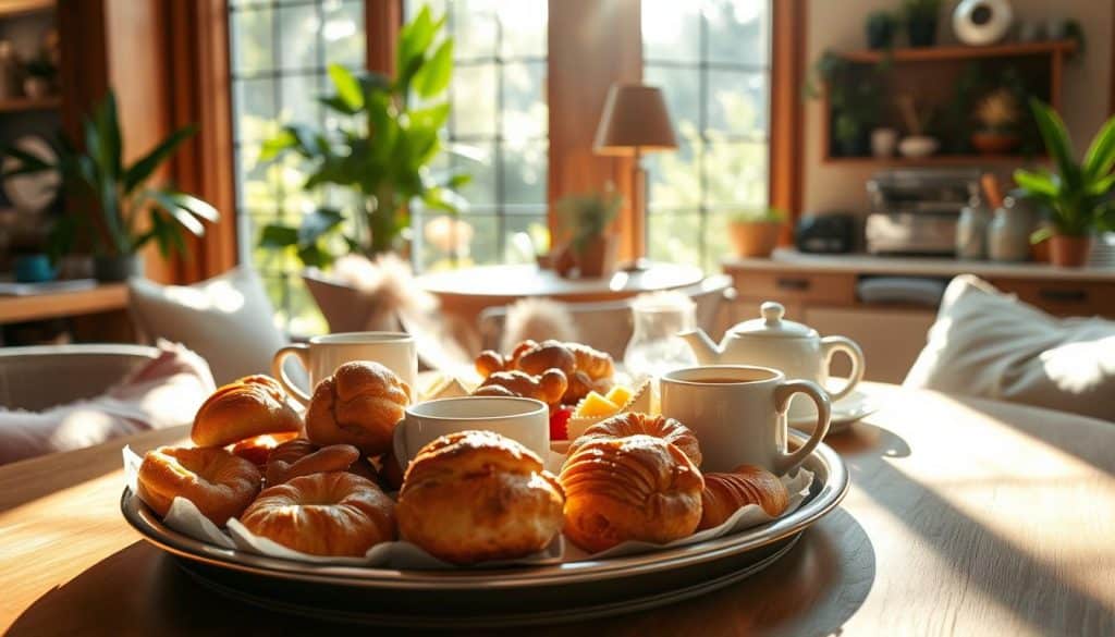 brunch ambiance and flavor