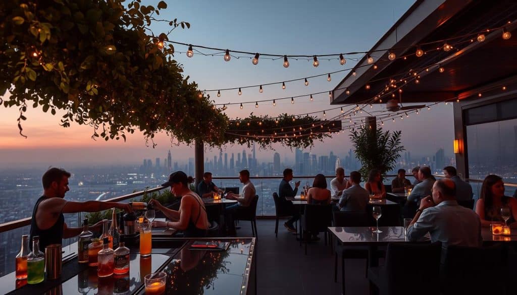 craft cocktails with views