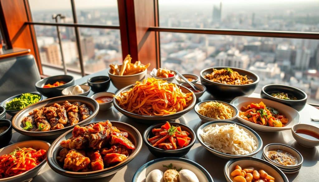 diverse korean cuisine offerings california