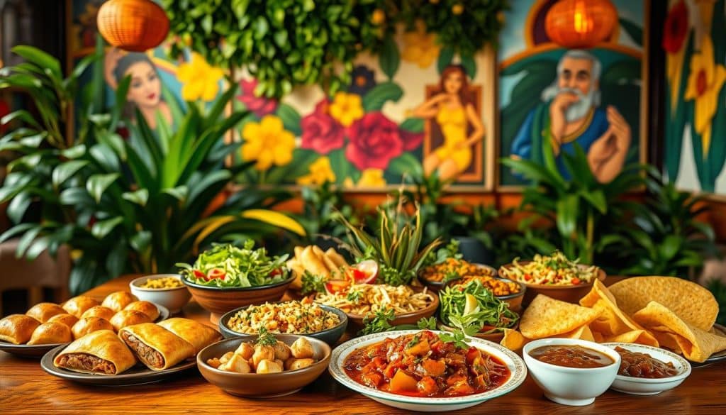 diverse menu options