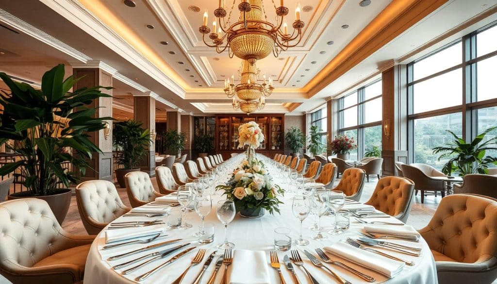 elegant dining room design