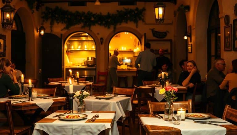 italian restaurant california