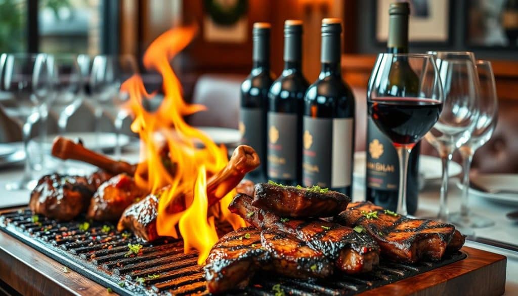 wine pairings grilled meats